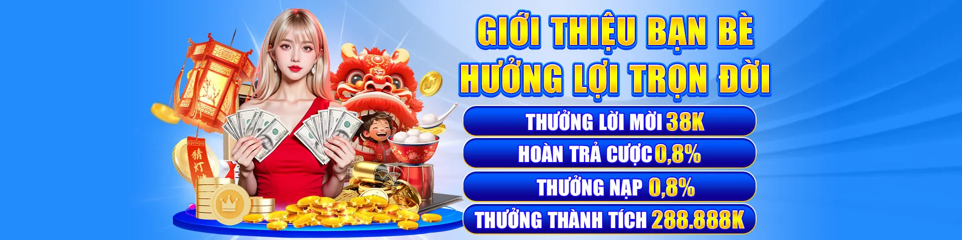 Hoàn trả không giới hạn VIP